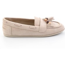 Bambi Bej  Kadın Loafer Ayakkabı K01566004972