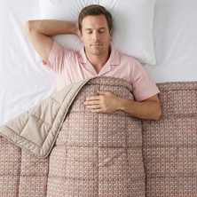 Othello Kullanımı Kolay Tek Kişilik Yorgan 155X215 cm Orange - Dormio Trigo Serisi