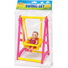 Nasyonel Toys Oyuncak Bebek Salıncağı – Bebekli Salıncak Seti – Nasyonel