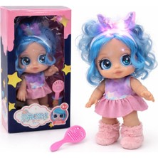 Nasyonel Toys Işıklı ve Sesli Oyuncak Bebek – Tarak Aksesuarli, Kutulu, 3+ Yaş (GL100354)