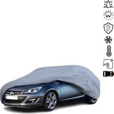ULTRASHOP Opel Astra J Hatchback (2010 – 2015) Su Geçirmez Araba Brandası Dış Mekan Oto Brandası