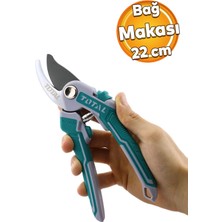 Normadia Bahçe Bağ Makası, Çiçek ve Bitki Kesme, 220 Mm, Dayanıklı Tasarım