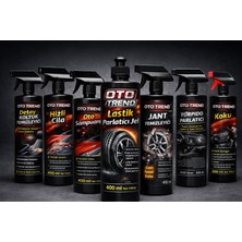 Oto Trend 7''li Oto Bakım Seti | Lastik Parlatıcı, Jant Temizleyici, Oto Şampuanı, Torpido Parlatıcı