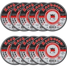 Karbosan Aa 54 R BF80 Metal Kesme Diski Inox 125X1.0X22.23MM 10 Lu Paket