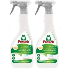 Frosch Safra Sabunu Etkili Leke Çıkarıcı & Ön Yıkama Spreyi 500 ml x 2 Adet, Bebek Çamaşırına Uygun