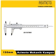 Normadia Çift Taraflı 150MM Mekanik Kumpas, Hassas Ölçüm Aracı