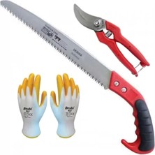 Normadia Yaprak Budama Makası ve Eldiven Güncel Bahçe Seti 4 Parça