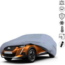 ULTRASHOP Peugeot 308 (2007 – 2013) Su Geçirmez Araba Brandası Dış Mekan Oto Brandası