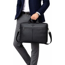 Derise Club Siyah Renk Omuz Askılı Dosya Evrak 15,6 Inç Laptop ve Evrak Çantası