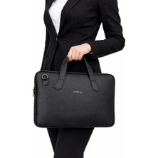 Derise Club Kadın Siyah Evrak Çantası 13,6 Inç Laptop Çantası