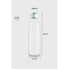 Renga Zen 1000 ml Cam Şişe 181001 Su Yeşili