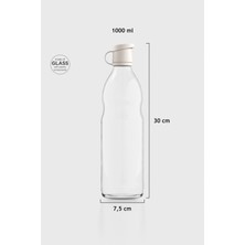 Renga Zen 1000 ml Cam Şişe 181001 Bej