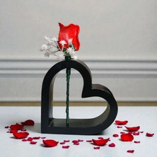 Kelebek Rüyası Sanat Atölyesi Kalp Dekor Vazo-Çiçek , Kuru Çiçek , Vazo, Mumluk, Hediyelik ,sevgililer Günü