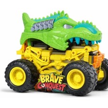 Nasyonel Toys Brave Conquest Monster Track Dinozor Tasarımlı Oyuncak Araba – Büyük Tekerlekli Canavar Kamyon