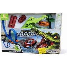 Nasyonel Toys Dinozor Track Yarış Pisti Oyuncak Seti | Arabalı Dino Parkur | 3+ Yaş