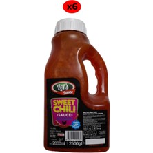 Let's Sauce Sweet Chili Sos 2500 gr * 6 Adet