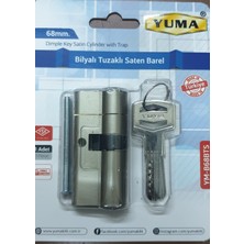 Yuma Barel (Kilit Göbeği) 68MM Tuzaklı Bilyalı