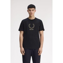 Fred Perry M1775 Outline Laurel Wreath Erkek Tişört