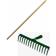 Normadia Dayanıklı ve Kullanışlı 14 Dişli Tırmık, Bahçe Çalışmaları Için Ideal