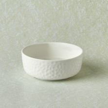 Karaca x Refika Bembeyaz Yuvarlak Kase 13 cm