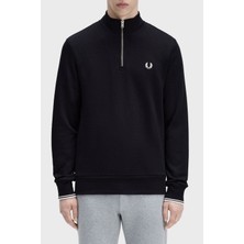 Fred Perry M3574 Half Zip Erkek Sweatshirt