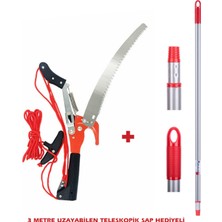 Normadia Yüksek Performanslı Metal Dal Kesme Testeresi ve Teleskopik Bağ Makası