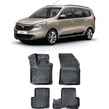 BTM Otomotiv Dacia Lodgy Btm 3D Havuzlu Paspas