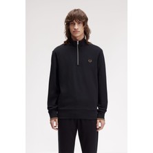 Fred Perry M3574 Half Zip Erkek Sweatshirt
