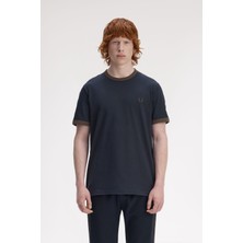 Fred Perry M4613 Contrast Tape Ringer Erkek Tişört