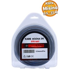 Normadia Extra Güçlü Motorlu Tırpan Misinası, 37M, Kare 3.5mm, Profesyonel Kullanım