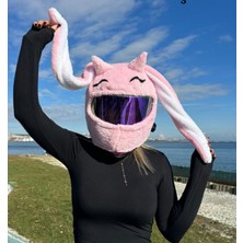 Jiekai Kask Peluşu Tek Ebat Pink Girl