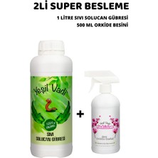 Yeşil Vadi Orkide Spreyli Üstün Bitki Besleme Seti