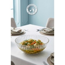 Glamis Selen Concept Çuha Model El Yapımı Cam Salata ve Sunum Kasesi