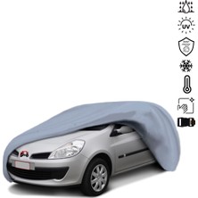 ULTRASHOP Renault Clio (2005–2014) Su Geçirmez Araba Brandası Dış Mekan Oto Brandası