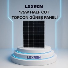Lexron 175W Monokristal Half-Cut Topcon Güneş Paneli