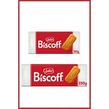 Lotus Biscoff 125 G ve 250 G Karamelli Bisküvi Avantajlı Set Tatlılık Atıştırmalık