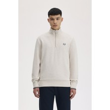 Fred Perry M3574 Half Zip Erkek Sweatshirt
