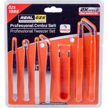 Normadia 7’li Paslanmaz Cımbız Seti, Telefon, Tablet ve Saat Tamiri Için