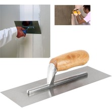 Normadia Alçı Kaleterasit Malası Ahşap Saplı Çelik Sıyırma ve Temizleme Aracı