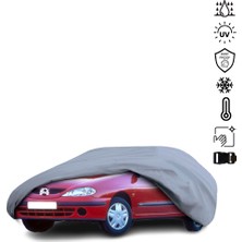 ULTRASHOP Renault Megane Sedan (1995–2002) Su Geçirmez Araba Brandası Dış Mekan Oto Brandası