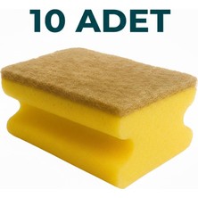 Everklean 10 Adet Lifli Sisal Oluklu Bulaşık Süngeri Özel Dokulu Doğal Dayanıklı Pinterest Mutfak Temizlik Süngeri