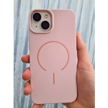 iPhone 15 Magsafe ile Uyumlu Yumuşak Soft Mükemmel Manyetik Esnek Lansman Silikon Kılıf