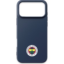 iPhone 17 Pro Uyumlu Fenerbahçe Arma Lacivert Silikon Lisanslı Telefon Kılıfı