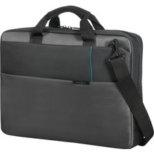 Samsonite 16N-09-003  17.3" Qibyte Notebook Çantası Antrasit Plastik Malzeme ile Koruma Sağlayan