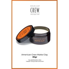 American Crew Ac Matte Clay 85 gr Orta Sabitleme ve İpeksi Mat Bitiş Sağlayan Şekillendirici