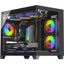 James Donkey Stark S700 750W Siyah Gaming Kasa