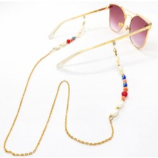 Gözlük İpi Aksesuar Detaylı Gözlük Zinciri