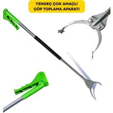 Normadia Çok Amaçlı Çöp Toplama Aparatı, 92 Cm, Yeşil Renk