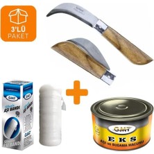 Normadia Sağlıklı Aşı Bıçağı Seti, 22 Cm, 3’lü Aşılama Paketi, Güvenli Kullanım
