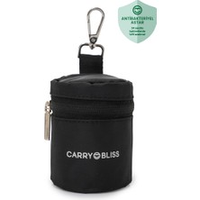 Carry Bliss Siyah Pacipal Astarlı Emzik Saklama Çantası